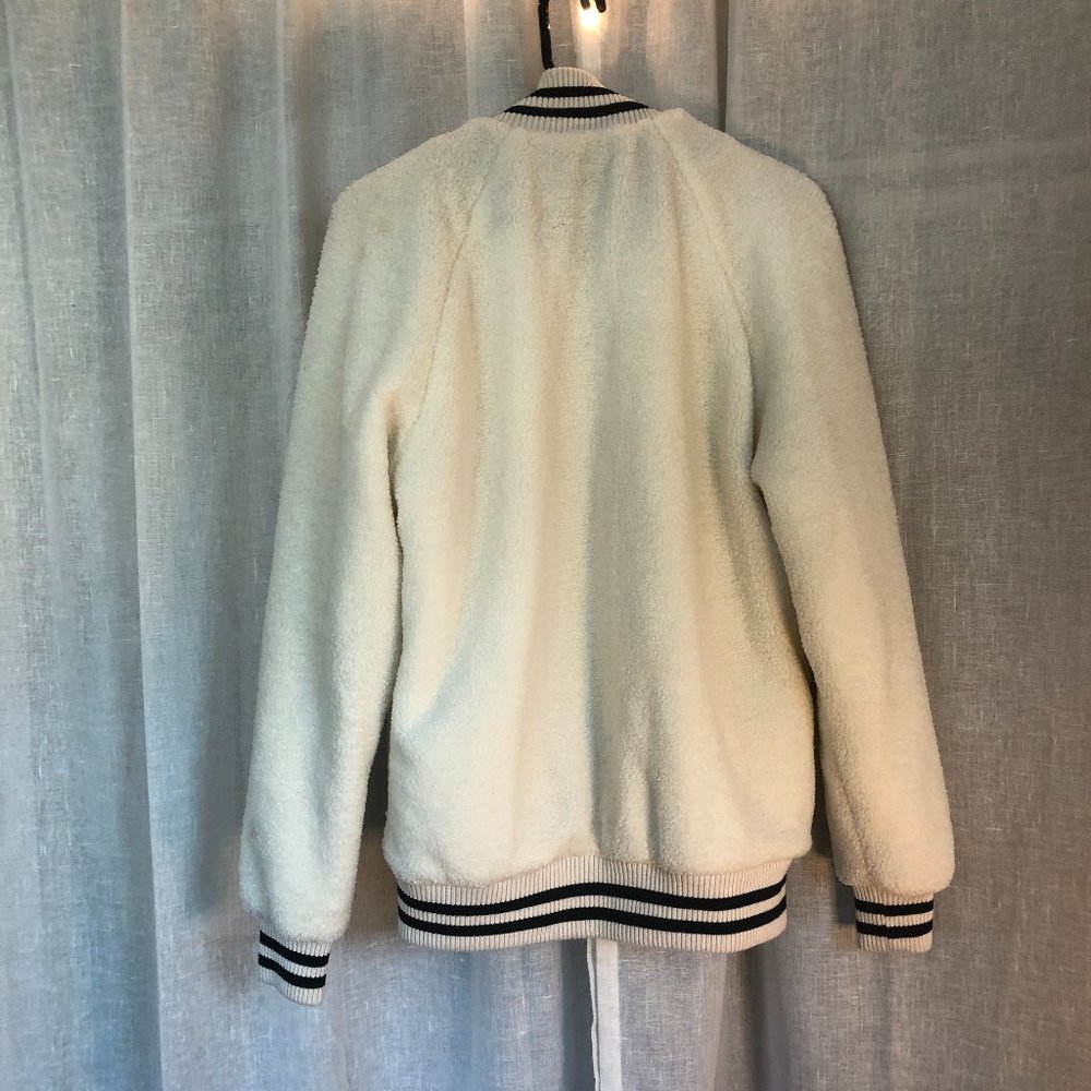 White Teddy Bomber Jacket - Standard Issue - image 2